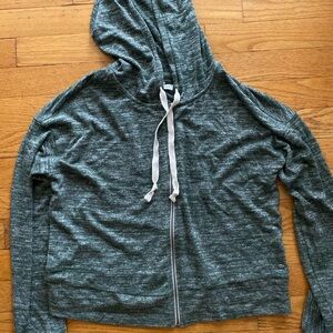 American eagle crop zip up